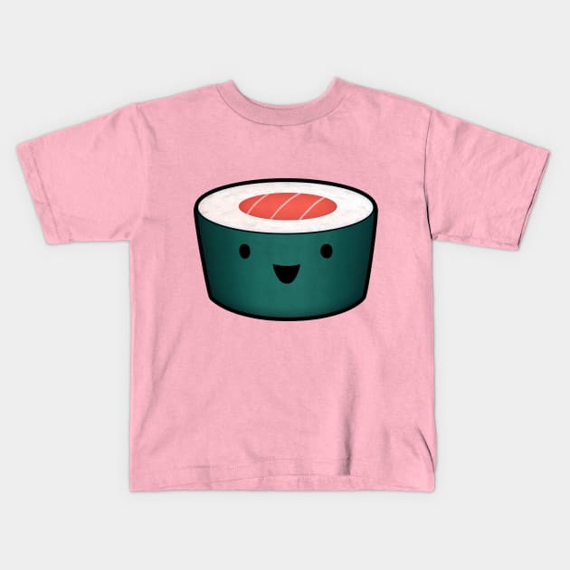 Salmon Sushi Kids T-Shirt by kantonic